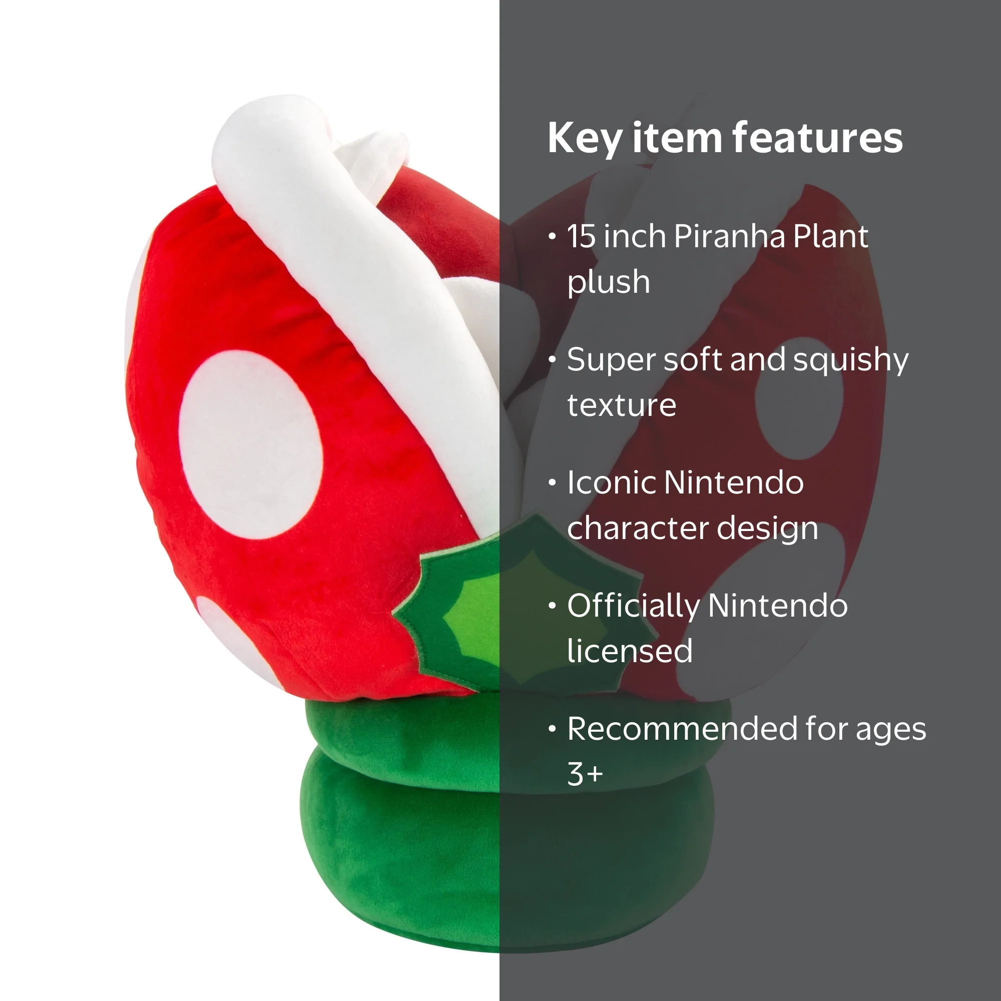 Club Mocchi- Mocchi- Super Mario's Soft and Huggable Piranha Plant