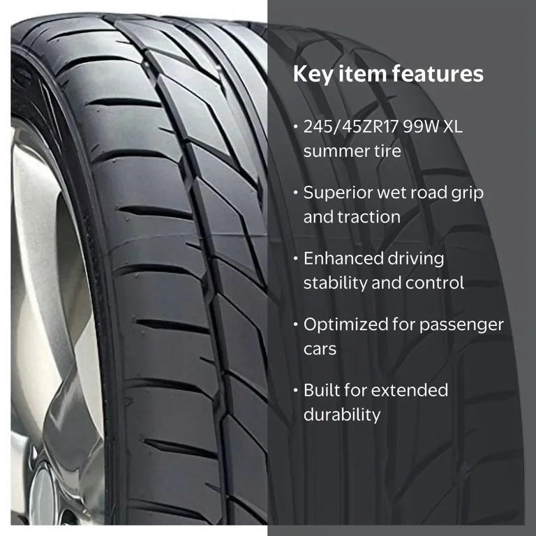 Nitto NT555 G2 245/45ZR17 99W XL Ultra-High Performance Summer