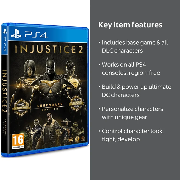 Injustice 2 Legendary Edition (PS4 / Playstation 4) - Walmart.com