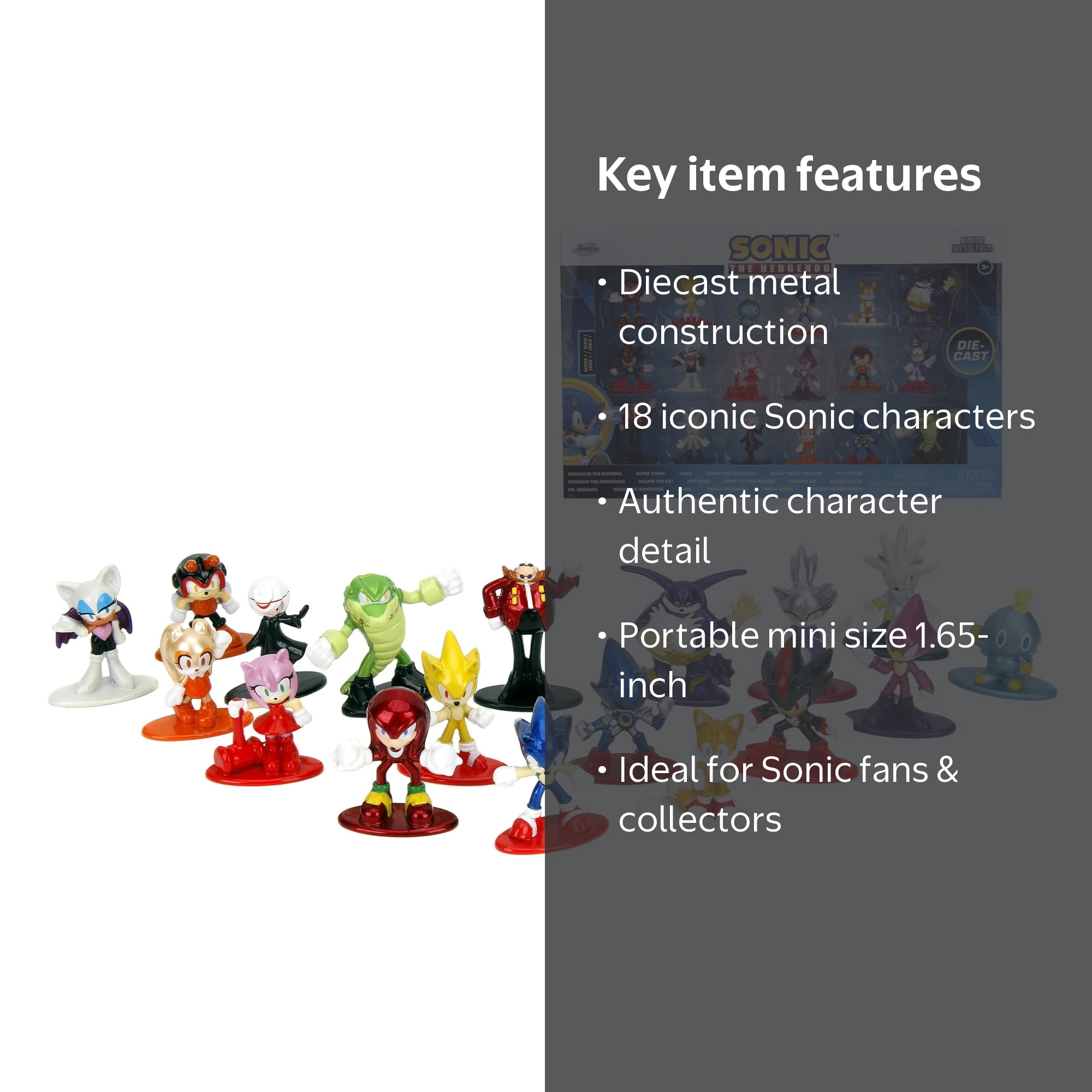 Jada Toys Sonic The Hedgehog 1.65