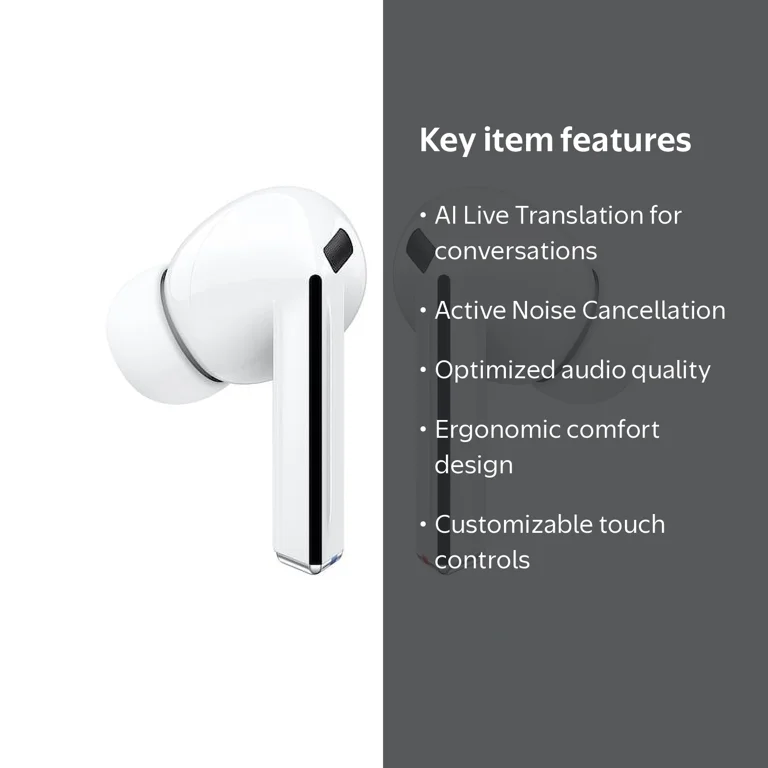 Samsung Galaxy Buds3 Pro, True Wireless Bluetooth Earbuds, Noise Samsung Galaxy Buds3 Pro, True Wireless Bluetooth Earbuds, Noise