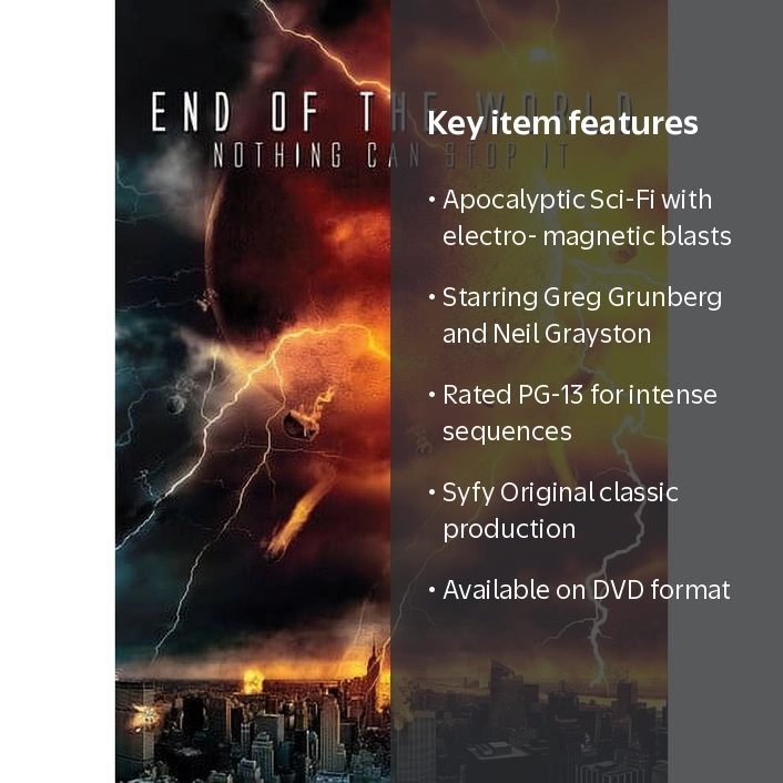 End of the World (DVD), Starz / Anchor Bay, Sci-Fi & Fantasy