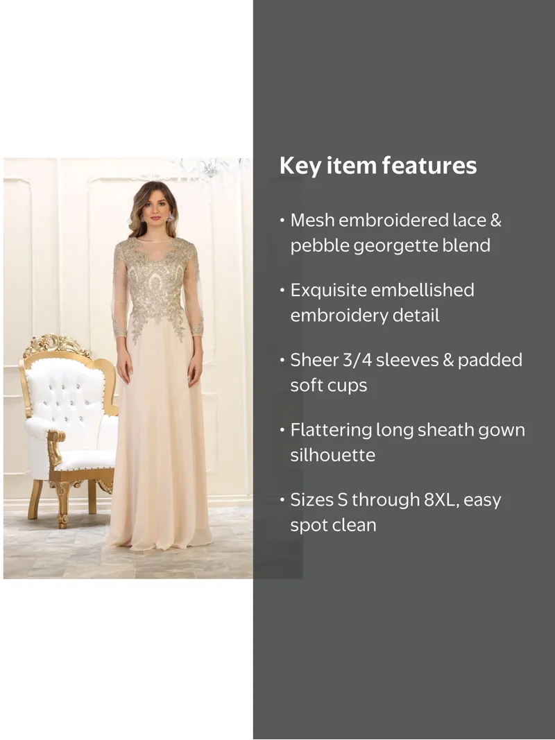 plus size champagne dress V-Neck Formal Evening Gown Mislish Party and Wedding Guest Dress Plus Size Champagne Lace Tulle