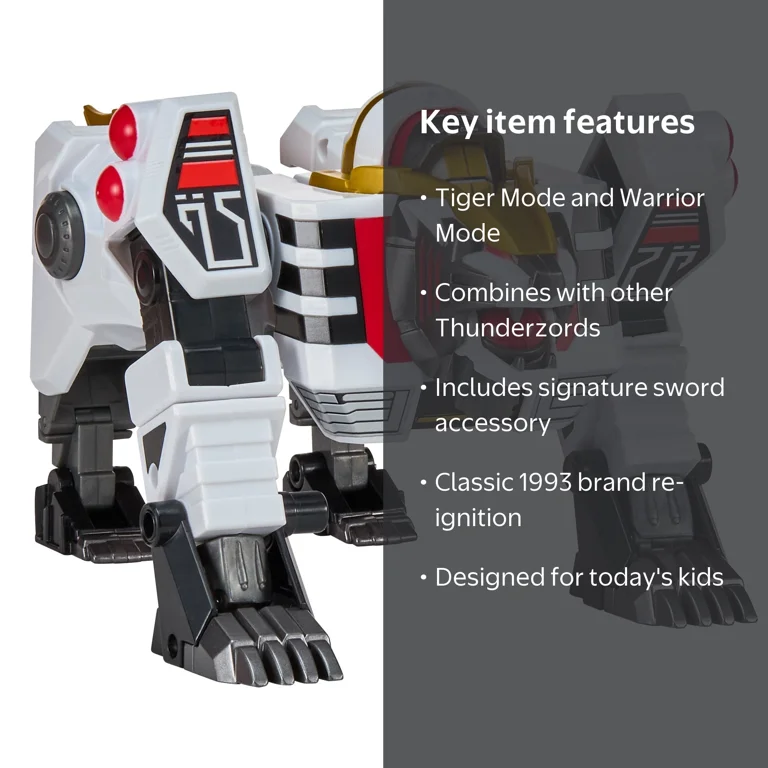 Mighty Morphin Power Rangers: Re-Ignition - Combinable White Tiger