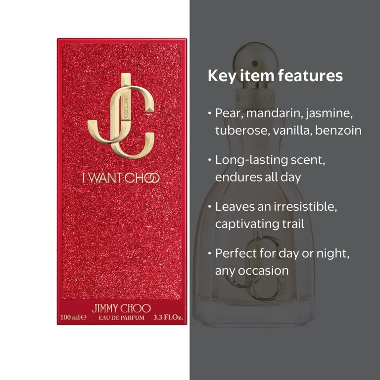 Jimmy Choo I Want Choo Eau De Parfum, Womenâ€™s Perfume, 100ml