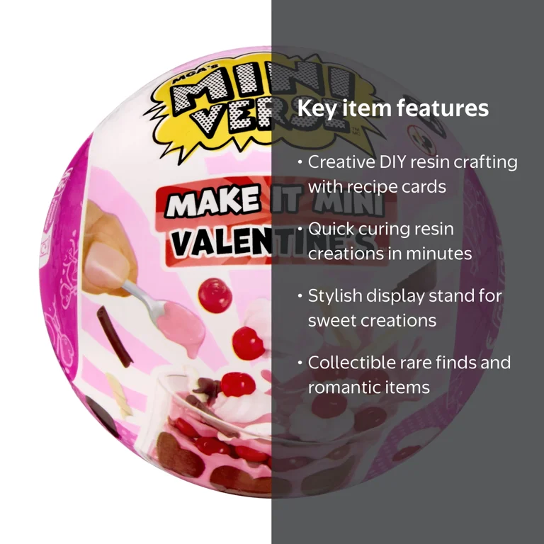 MGA's Miniverse Make It Mini Valentine's Mini Collectibles, Blind