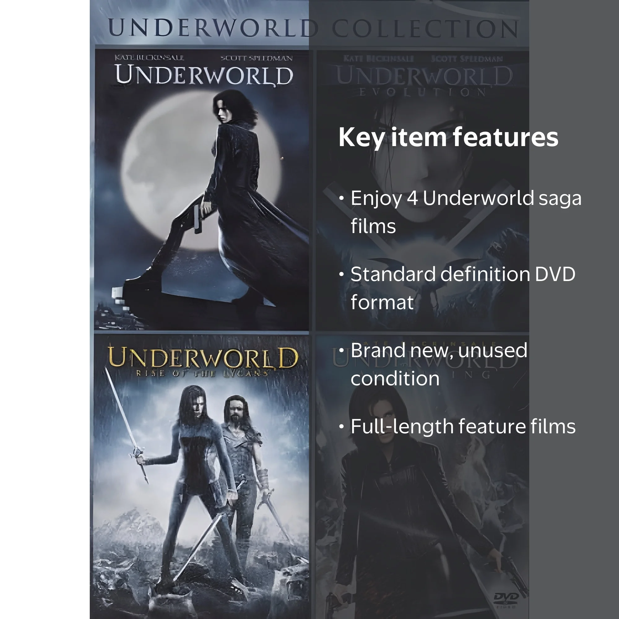 Sony Pictures Entertainment, Underworld trilogy DVD with
