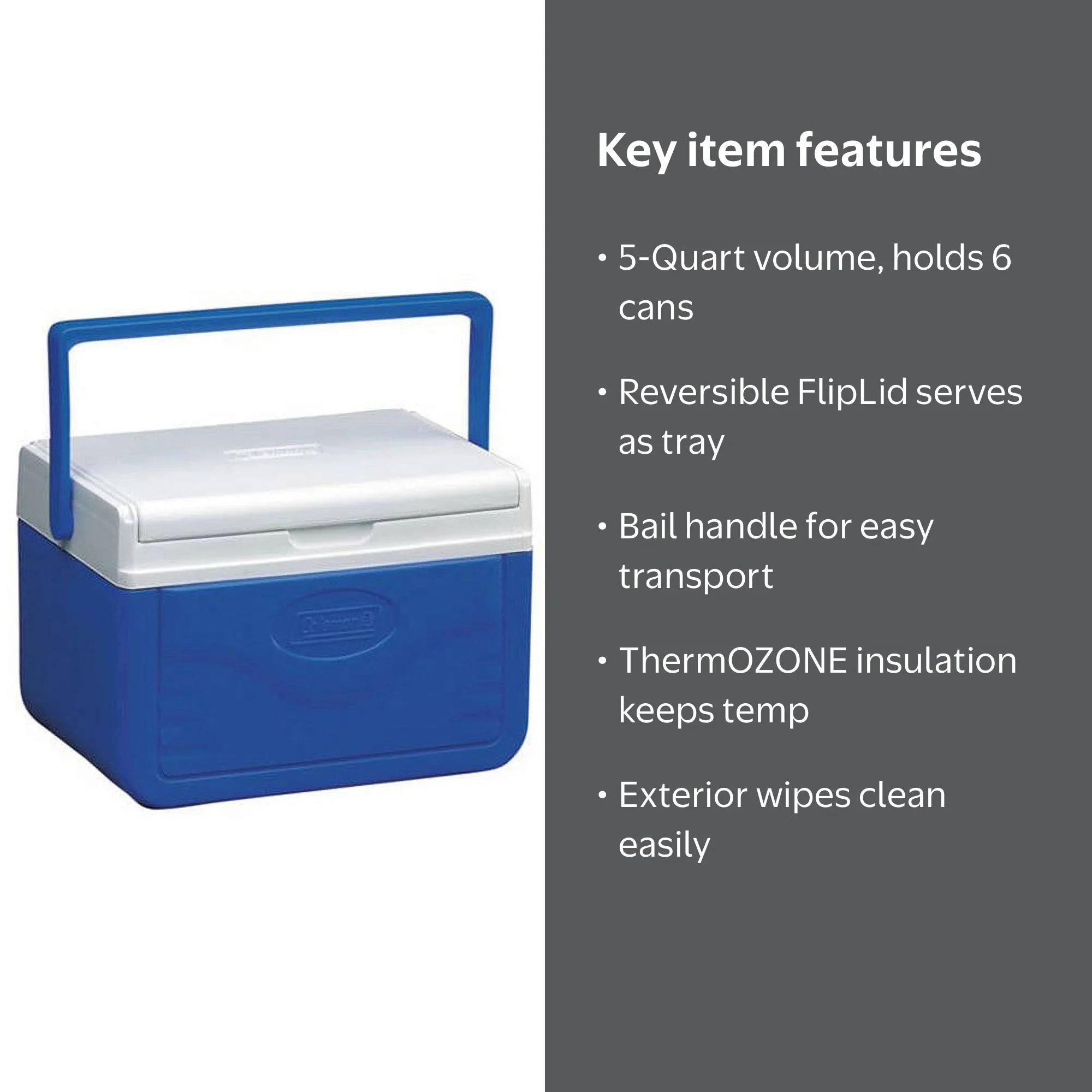 Coleman 5-Quart Cooler with Shield - Walmart.com