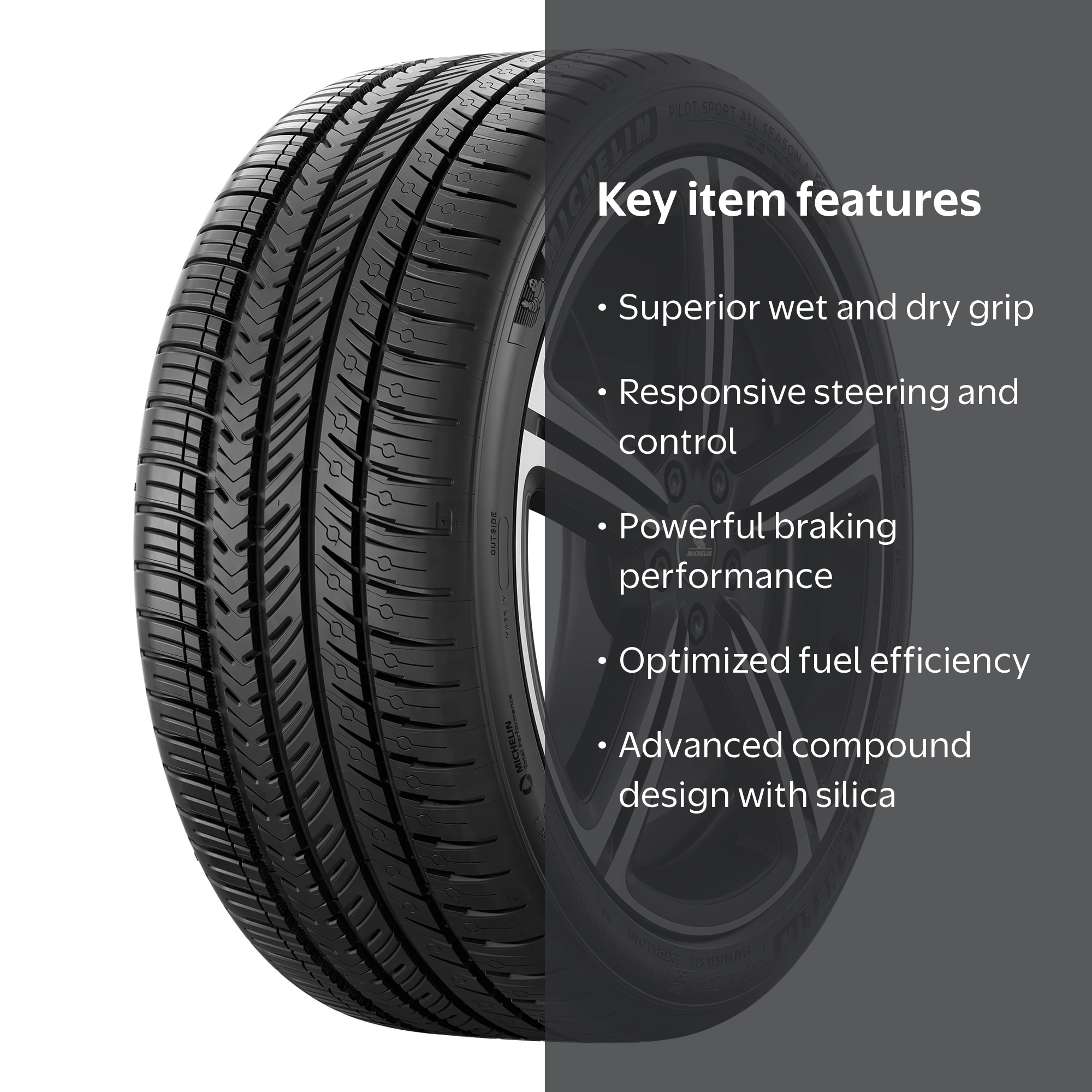 Michelin Pilot Sport All Season 4 All Season 265/35ZR21 101Y XL