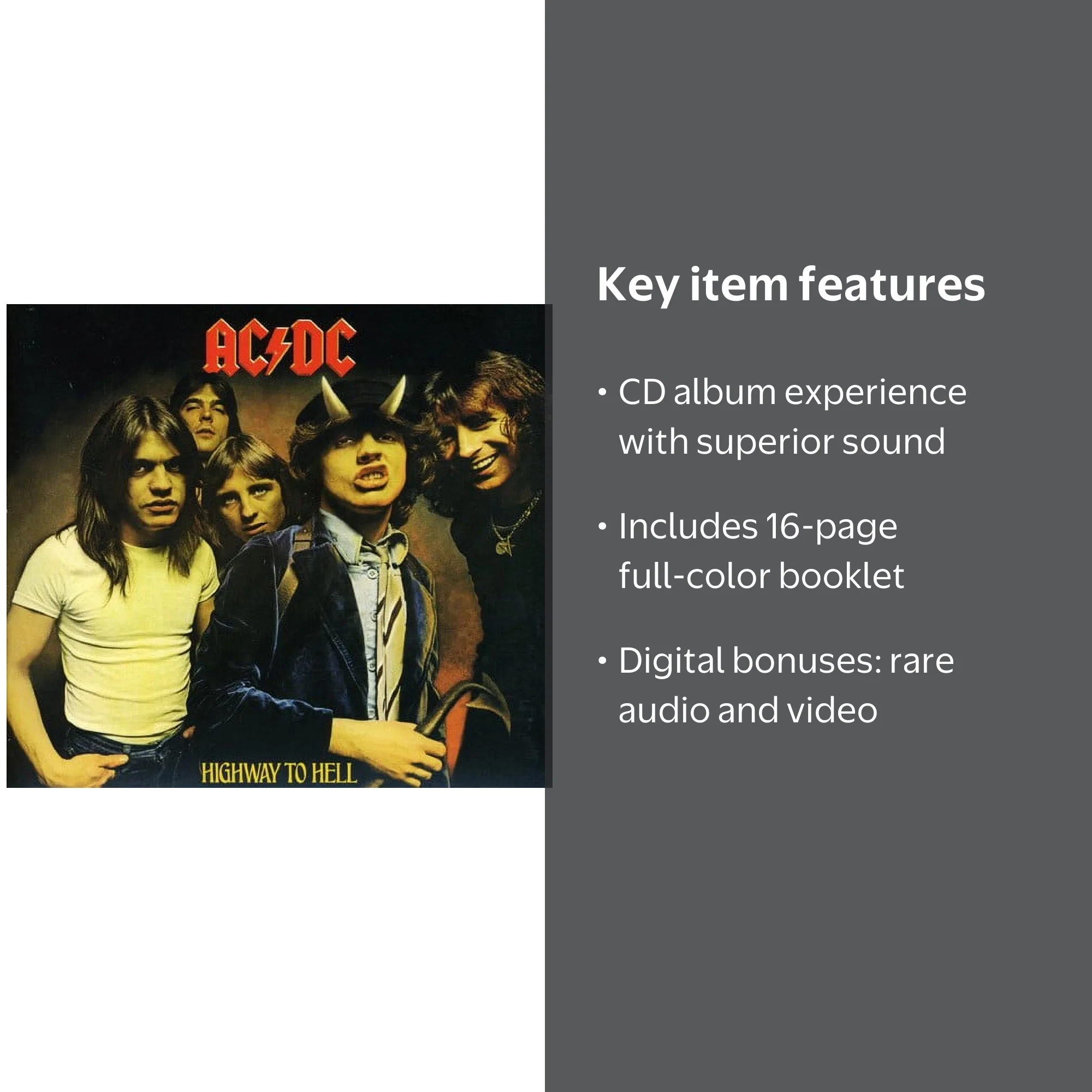 AC/DC - Highway to Hell - Music & Performance - CD - Walmart.com
