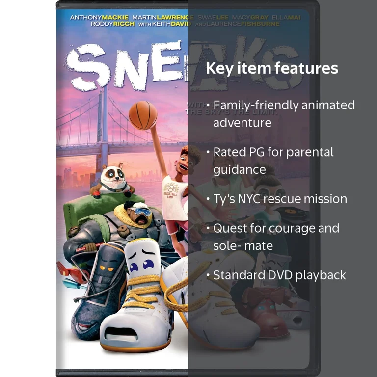 SDS Sneaks DVD Family Animation Kids Adventure in NYC with