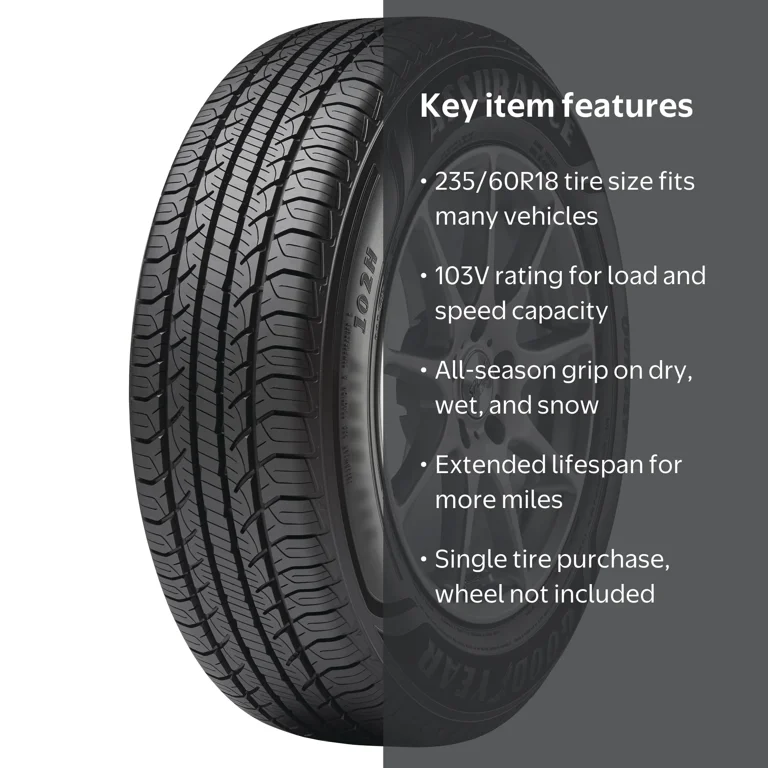 Goodyear Assurance Outlast 235/60R18 103V All-Season Tire 