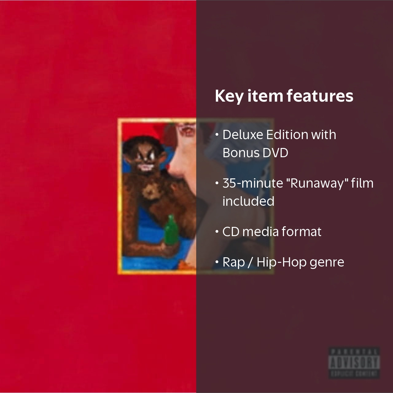 Kanye West - My Beautiful Dark Twisted Fantasy - Music