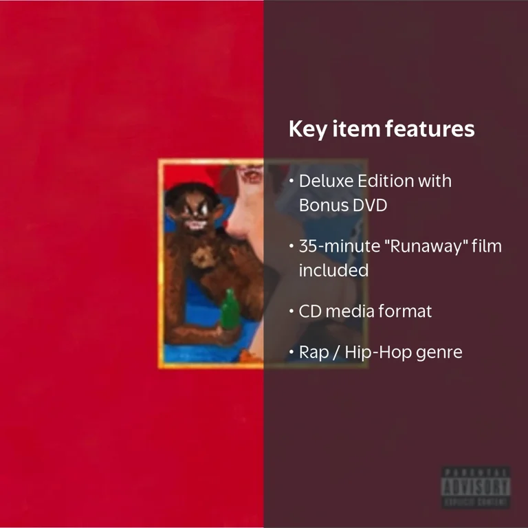 Kanye West - My Beautiful Dark Twisted Fantasy - Music