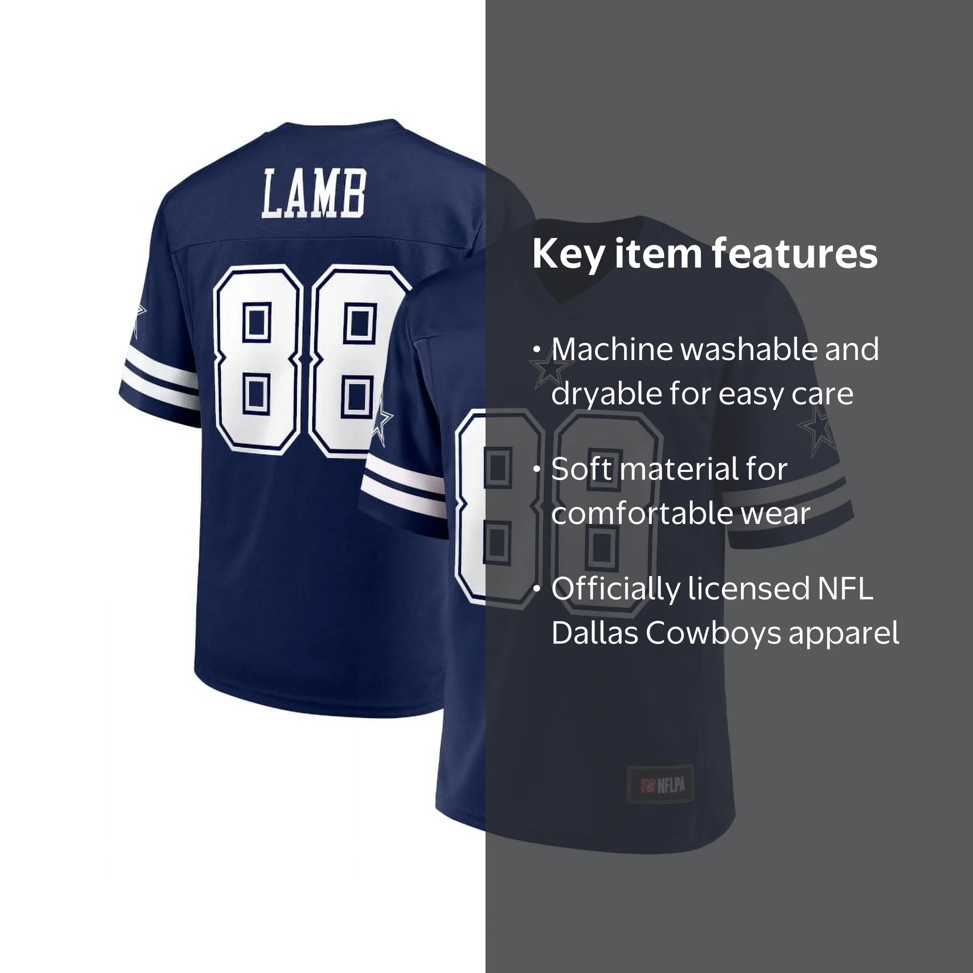 NFL Ceedee Lamb Dallas Cowboys Mens Player Jersey - Walmart.com
