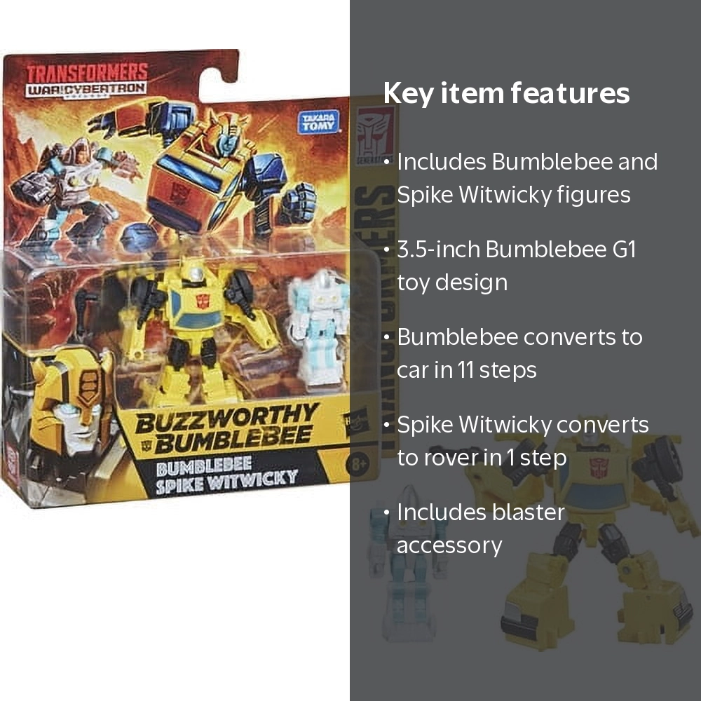 Transformers Buzzworthy Bumblebee War for Cybertron Bumblebee