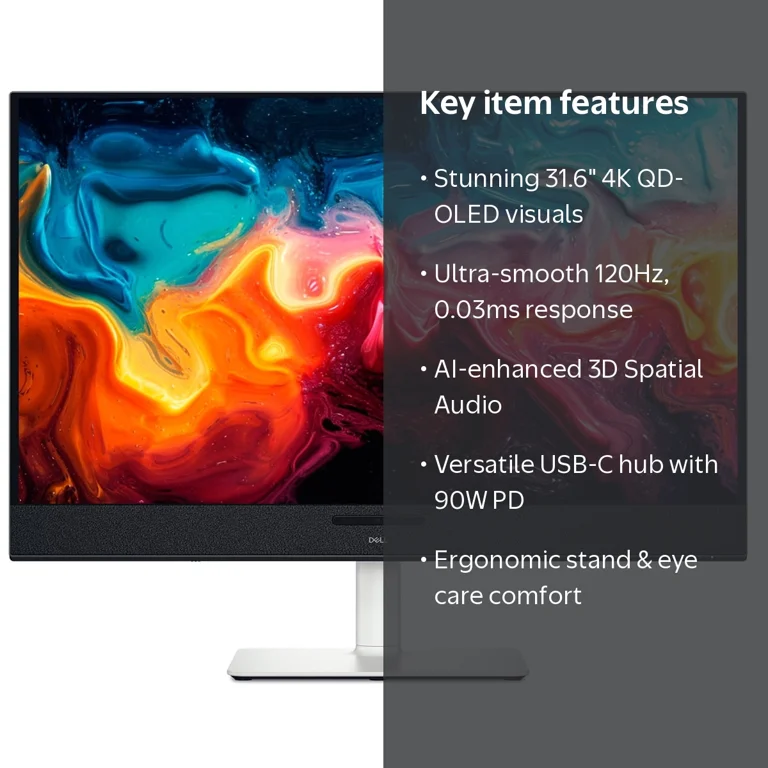 Dell, Monitor, 31.6