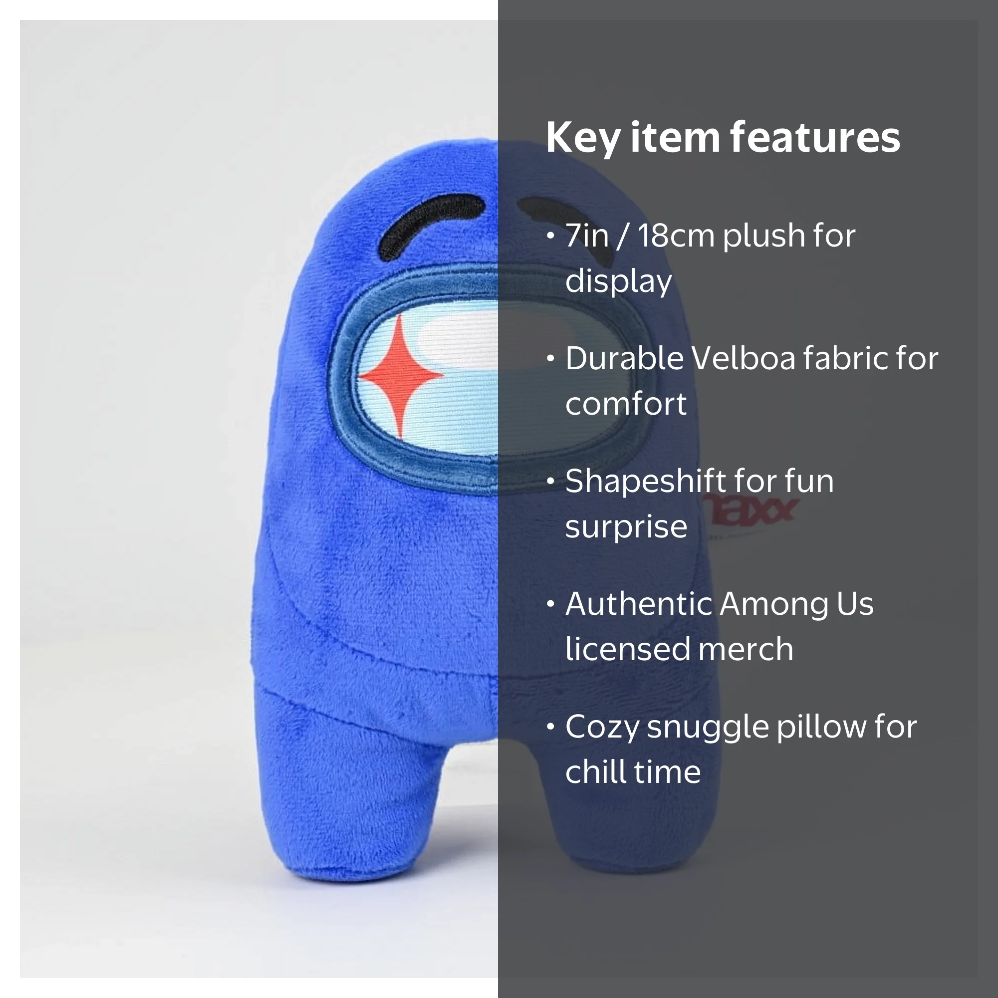 Among Us Feature Shapeshifter Plush 7in Blue - Walmart.com