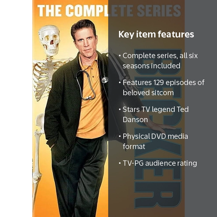 Paramount's Becker: The Complete Series DVD, All Six Seasons