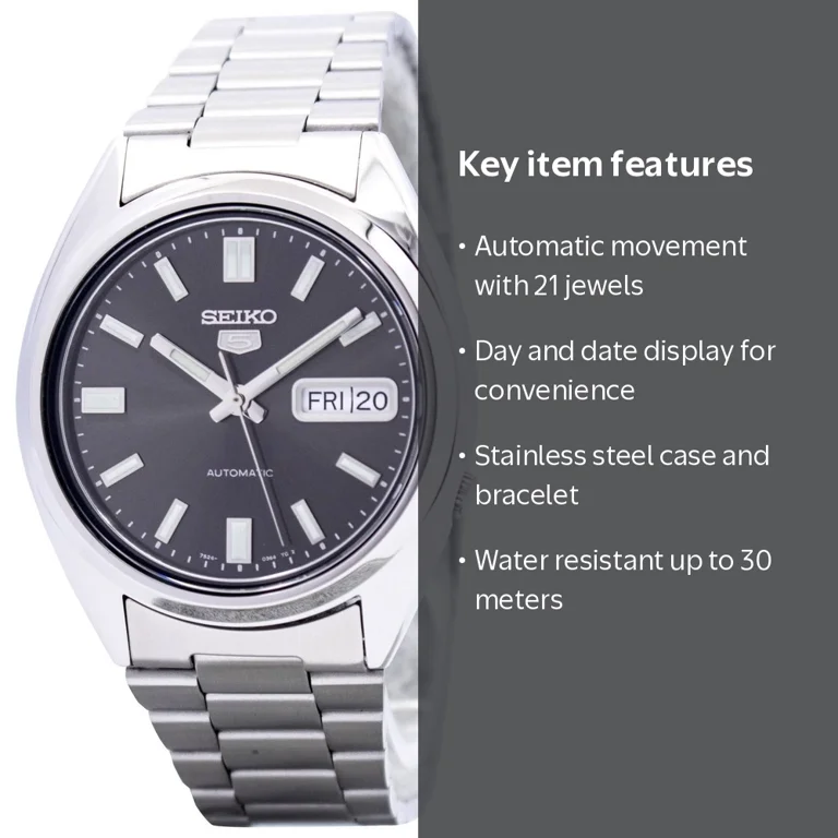 Free Shipping! Seiko Men's Automatic Watch SNXS79 with 38mm