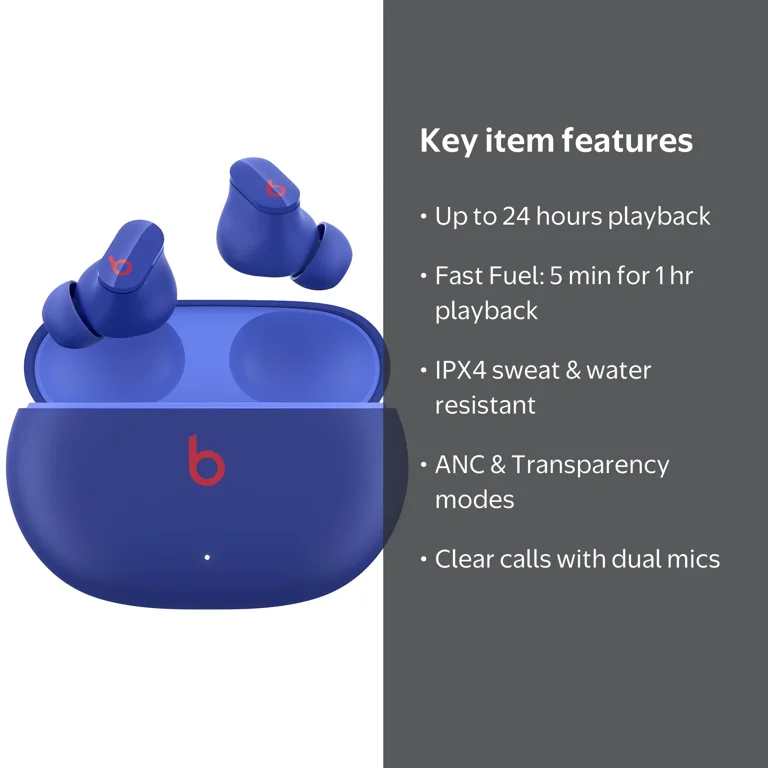 Beats Studio Buds – True Wireless Noise Cancelling Earphones