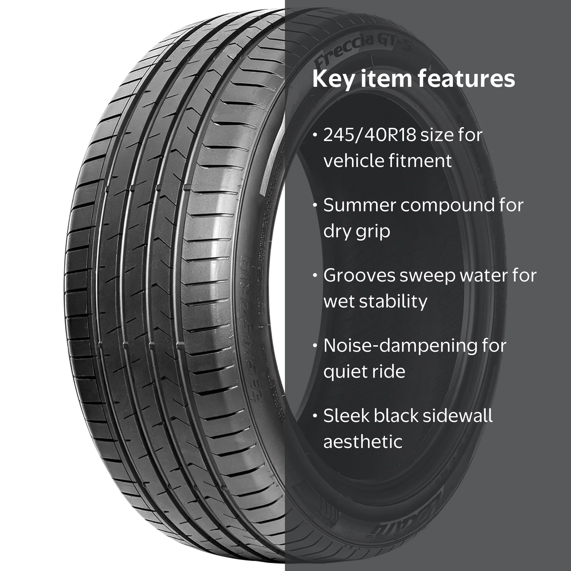 Lexani Freccia GT-S UHP Summer 245/40R18 97Y Passenger Tire
