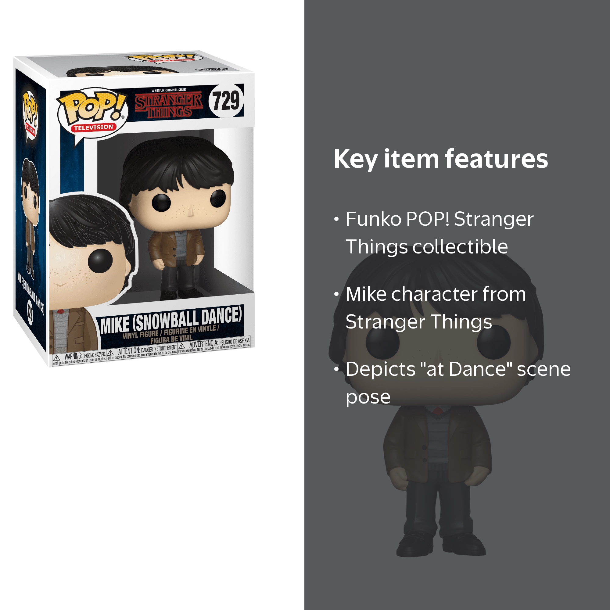 Funko, Funko POP! Television: Stranger Things, Mike at Dance