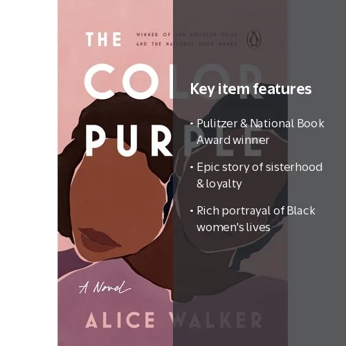 The Color Purple : A Novel (Paperback), Literary Classic - Walmart.com