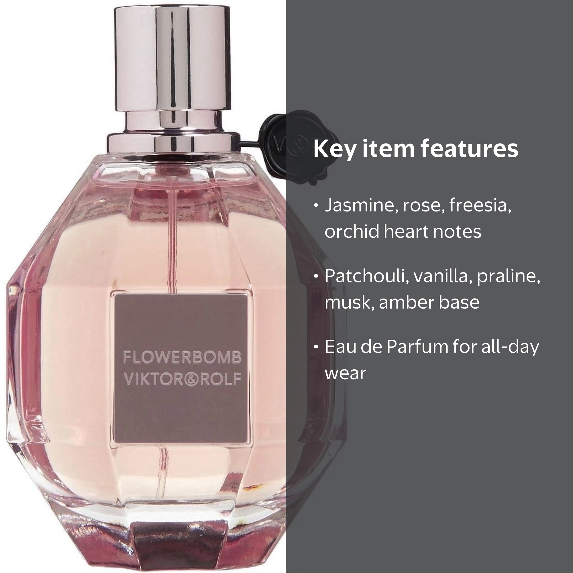Viktor & Rolf Flowerbomb Eau de Parfum for Women, 3.4 fl oz