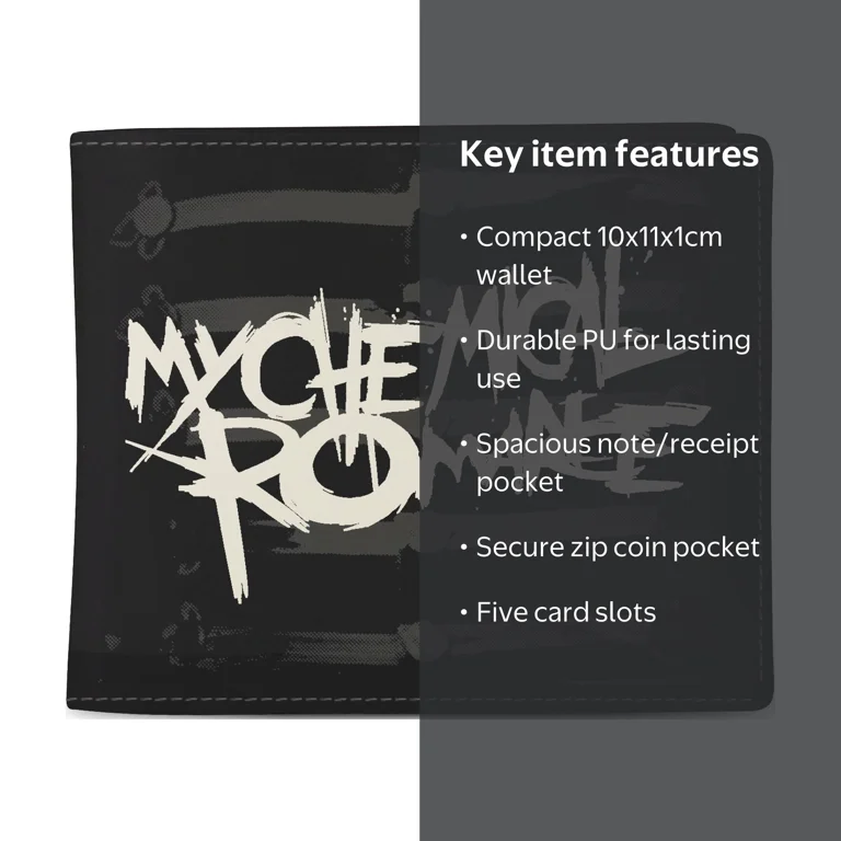 Rocksax Unisex My Chemical Romance Wallet - Parade - Walmart.com