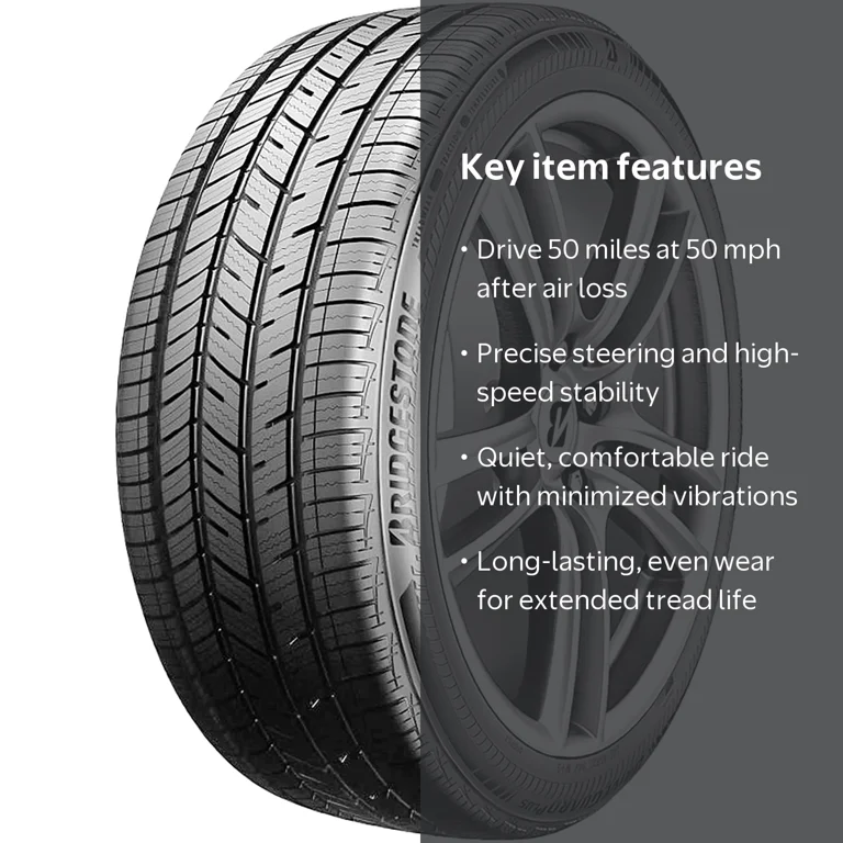 Bridgestone, DriveGuard Plus All Season Run Flat Tire, 205/55R17