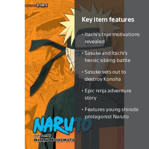 Naruto (3-in-1 Edition): Naruto (3-in-1 Edition), Vol. 15