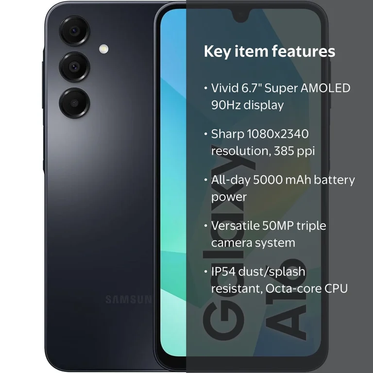 Samsung Galaxy A16 4G 128GB 6GB RAM | 6.7” AMOLED 90Hz Display