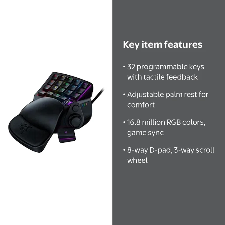 Razer Tartarus V2 Chroma Ergonomic Mecha-Membrane Gaming Keypad