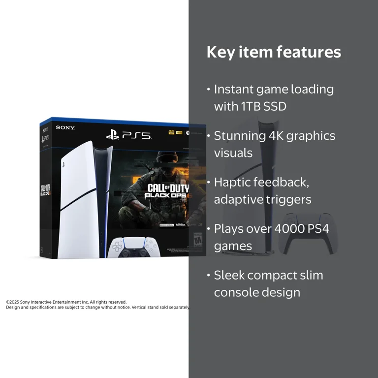 PlayStation 5 Digital Edition – Call of Duty: Black Ops 6