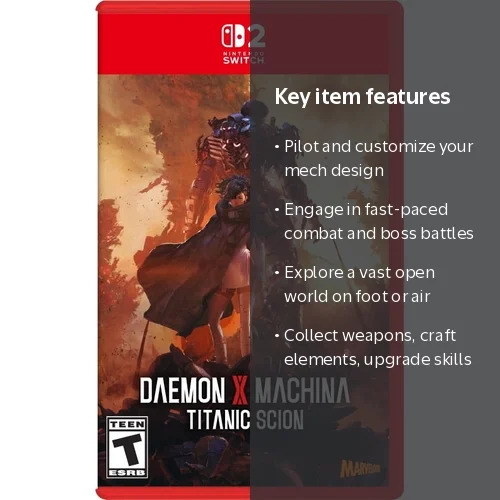 XSEED Games, Daemon X Machina: Titanic Scion, Nintendo Switch 2