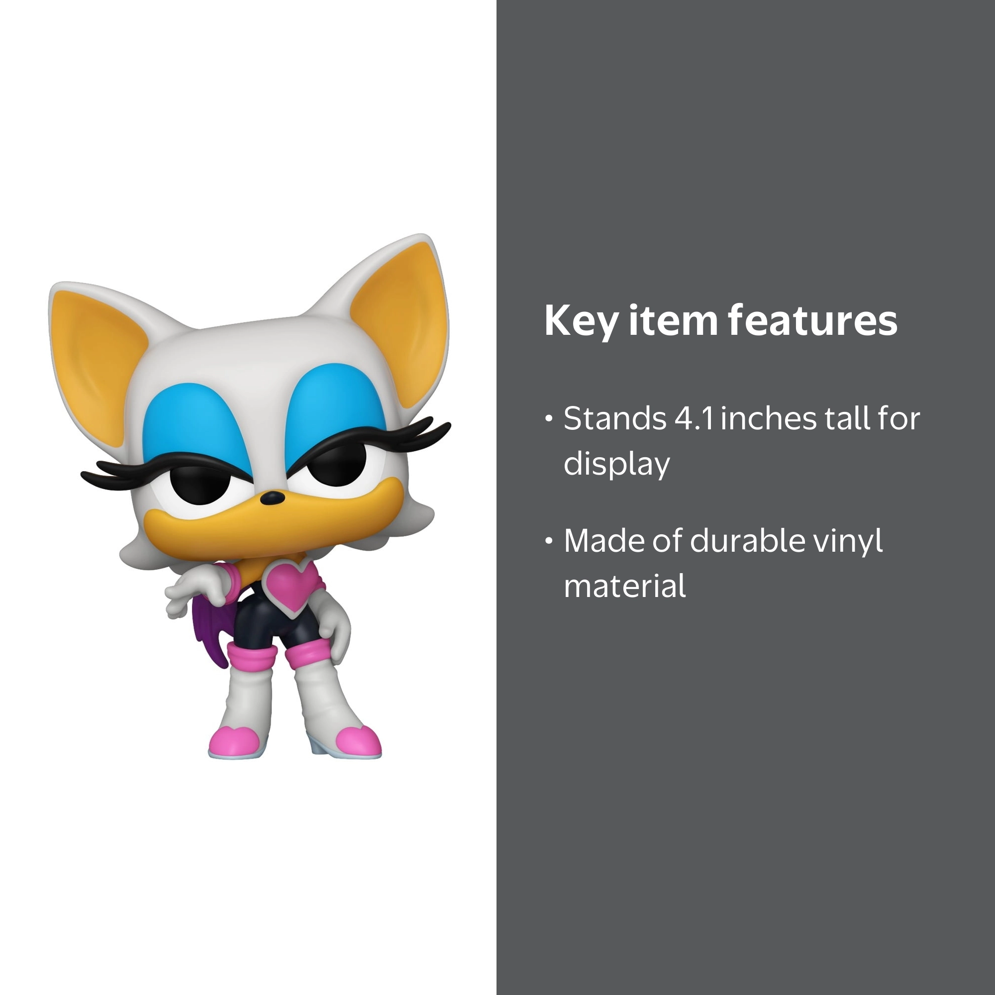 Funko POP! Games: Sonic The Hedgehog - Rouge - Walmart.com