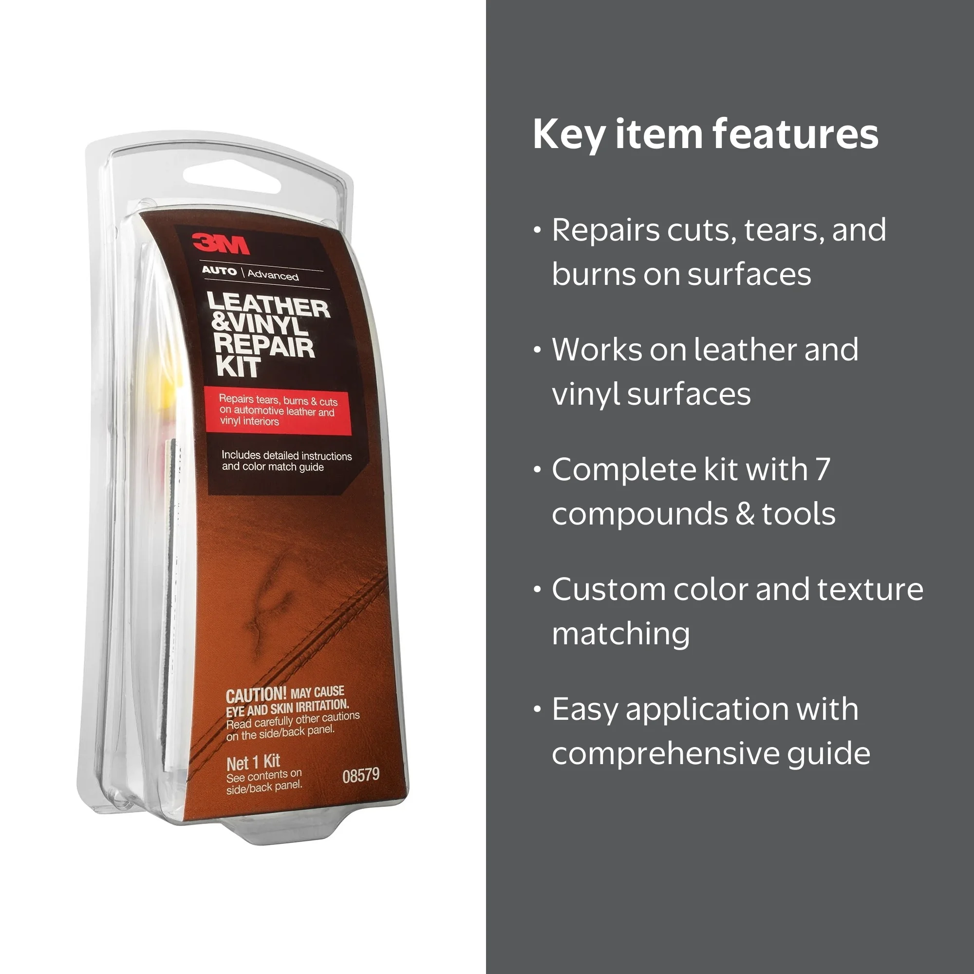 3M Leather and Vinyl Repair Kit