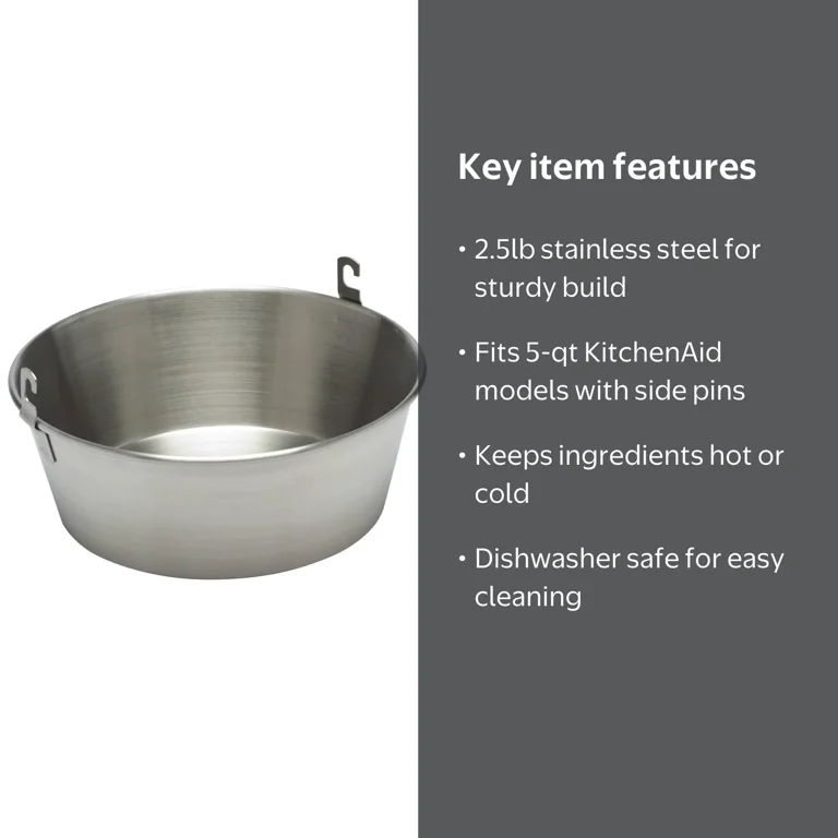 キッチンエイド　ウォータージャケット　 モデル: K5AWJ KitchenAid K5AWJ Mixer Attachment Water Ice Jacket for K4, K5