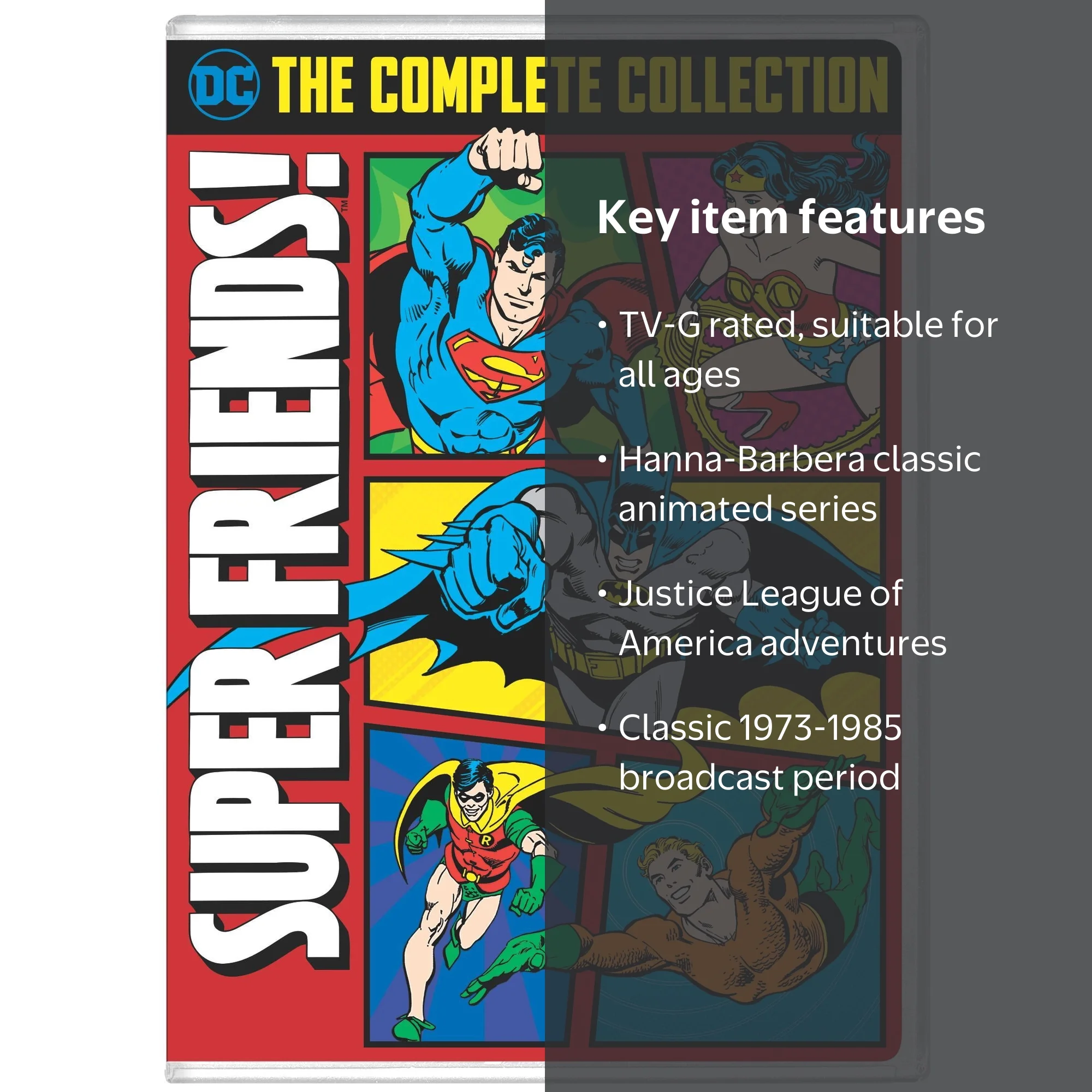 SDS, Super Friends: The Complete Collection DVD, 1973‚Äì1985