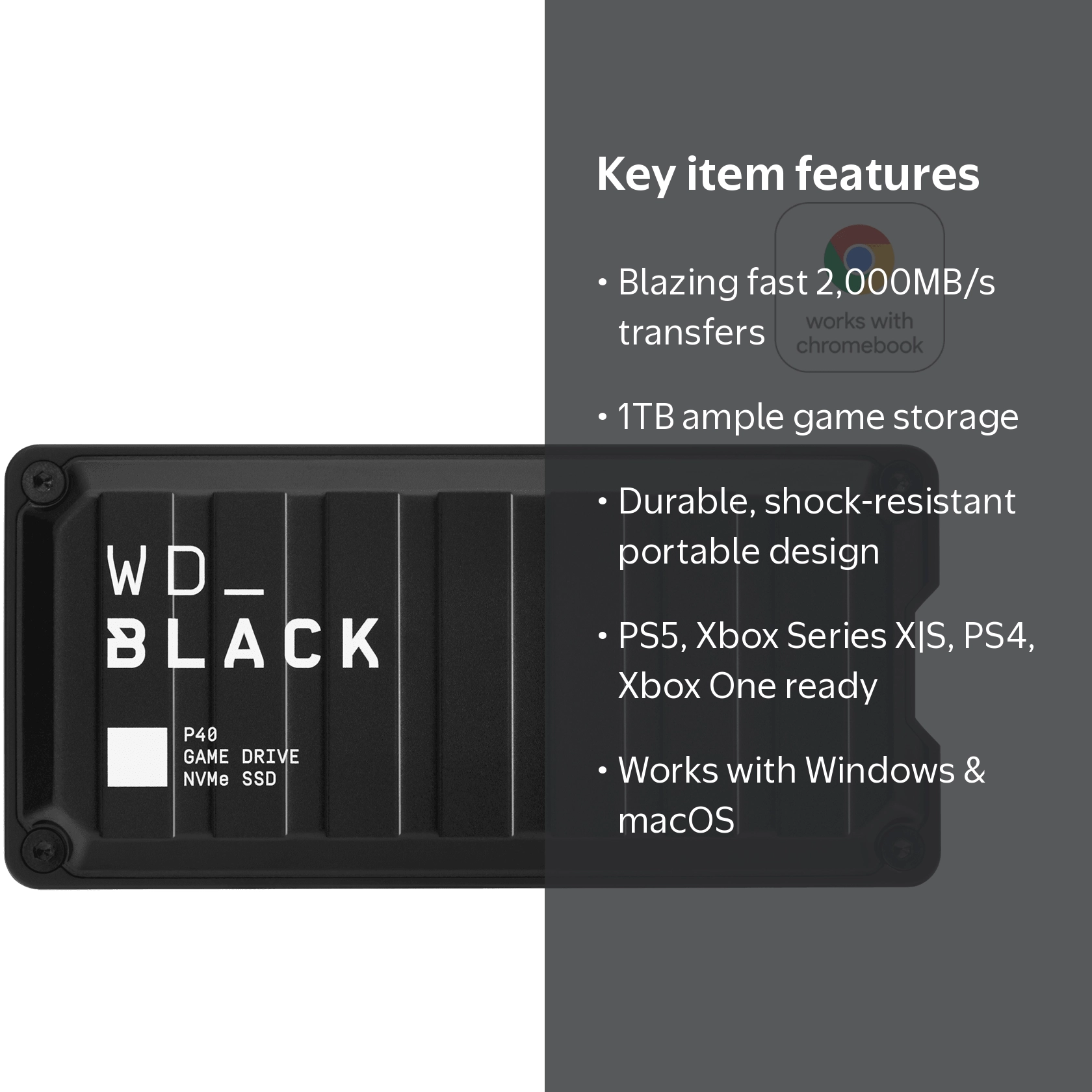 WD Black 1TB SSD | Enterprise drives for IT suppliers - Walmart