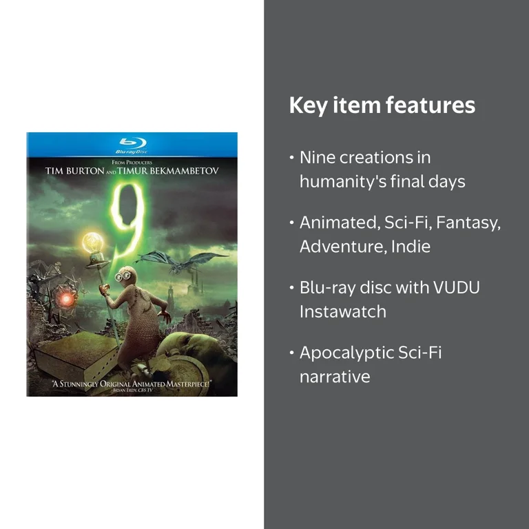 SDS, Blu-ray, 9, Animated Science Fiction Fantasy Adventure, 80