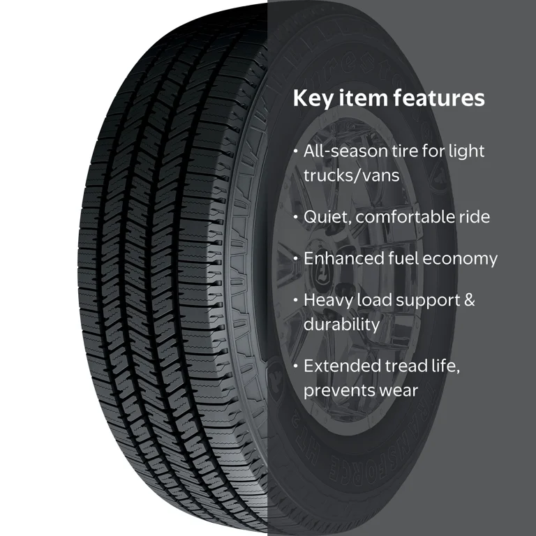 Firestone Transforce HT2 All Season Light Truck Tire, 275/70R18