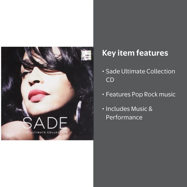 Sade - Ultimate Collection - Music & Performance - CD - Walmart.com