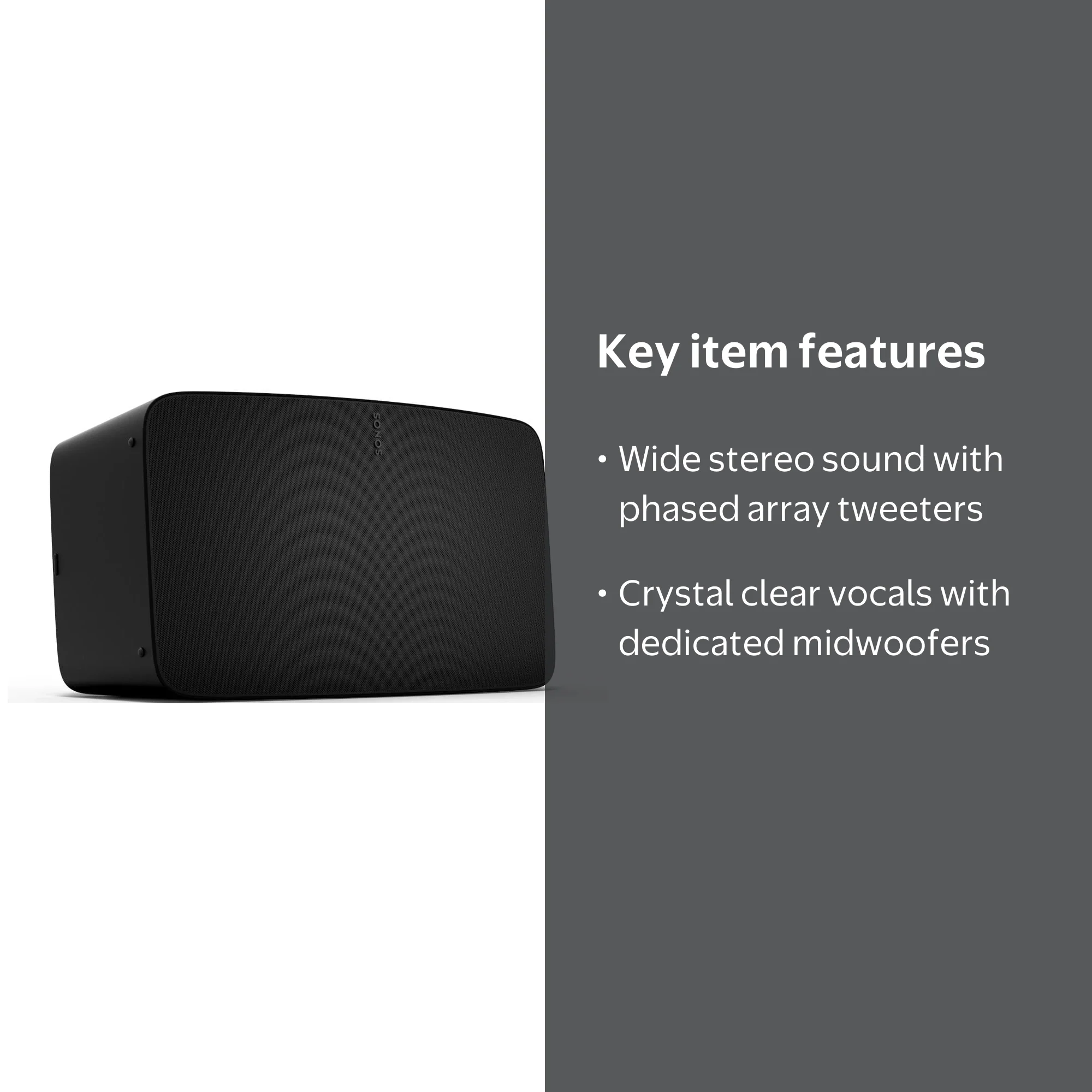 Sonos Five Home Entertainment Wireless Bluetooth Speaker for