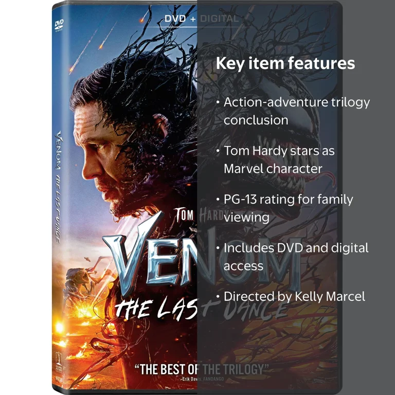 Venom: The Last Dance (DVD + Digital Copy) - Walmart.com