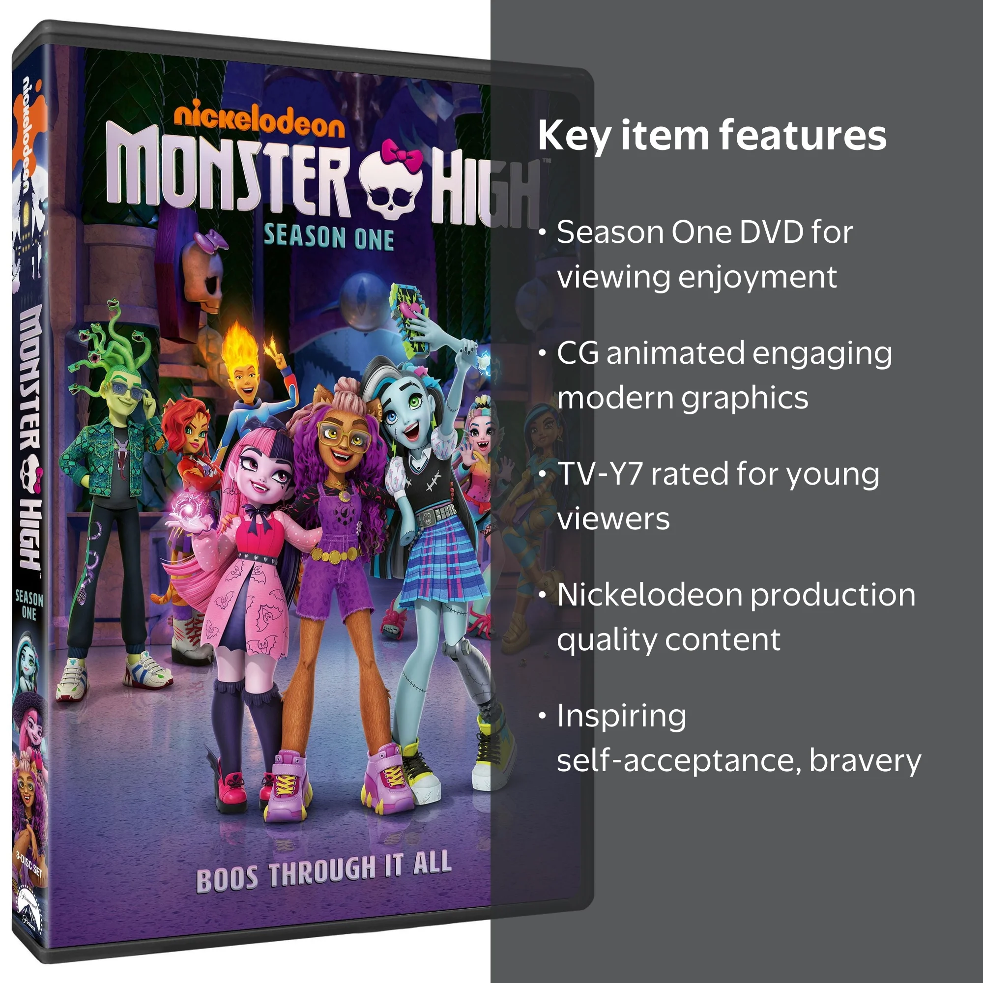 Paramount Home Video, DVD, Monster High Season One (2022), TV-Y7