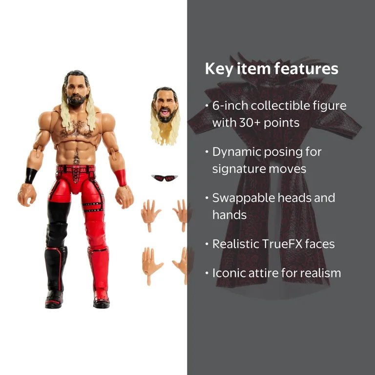WWE Ultimate Edition Seth Rollins Action Figure & Accessories Set