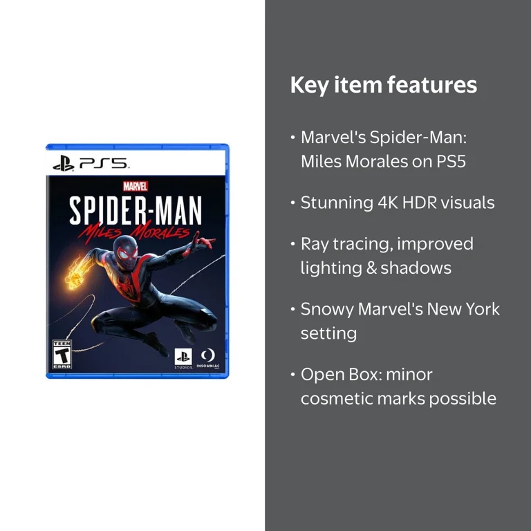 Spider-Man: Miles Morales Marvel's Game for PlayStation 5
