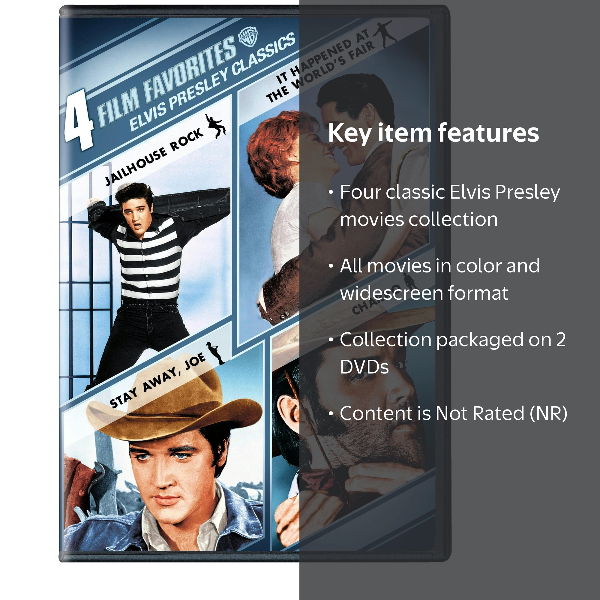 SDS, 4 Film Favorites Elvis Presley Classics DVD, 4 Film Favorites